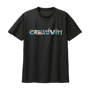 씨엠 드라이 티셔츠 블랙 T027A creativity