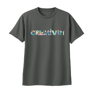 씨엠 드라이 티셔츠 다크그레이 T027A creativity