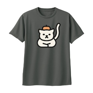 씨엠 드라이 티셔츠 다크그레이 T018A cat