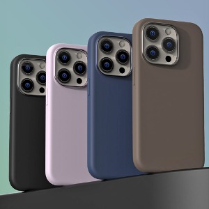 아이폰15 프로 맥스 맥세이프 부드러운 실리콘 케이스